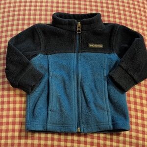 Columbia Two-Tone Fleece Jacket in Blue